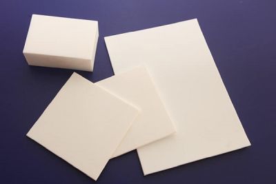 Kunststoffplatten Produktbild Plattenzuschnitte PTFE Teflon - Polytetrafluorethylen