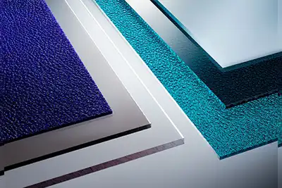 Kunststoffplatten Produktbild Plattenzuschnitte Alu-Verbundplatten weiss