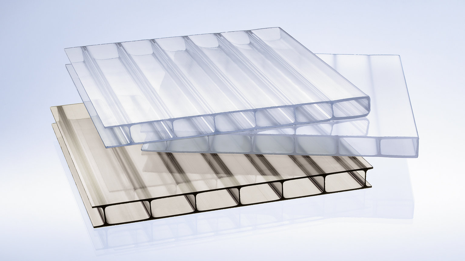 Stegplatten kaufen - Acrylglas Stegplatten